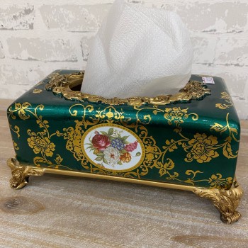 علبه مناديل سيراميك على الطراز الاروبي 6540