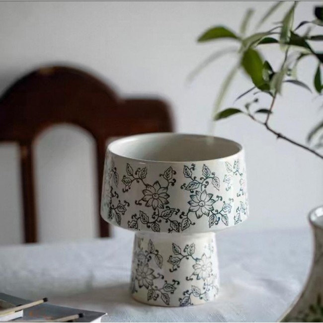 فازه سيراميك مودرن مزخرفه 6957