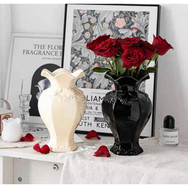 فازه سيراميك بتصميم اوربي فكتوريا متوفر لونين 6959