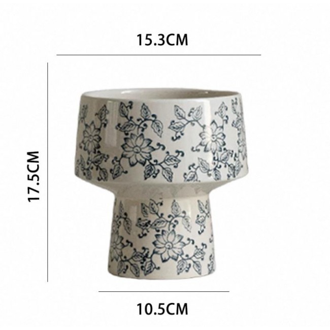 فازه سيراميك مودرن مزخرفه 6957