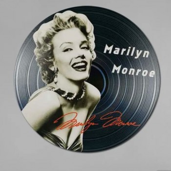 لوحه جداري خشبي دائري مرلين  -326514