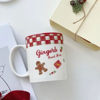 كوب قهوه شتوي سيراميك L3514