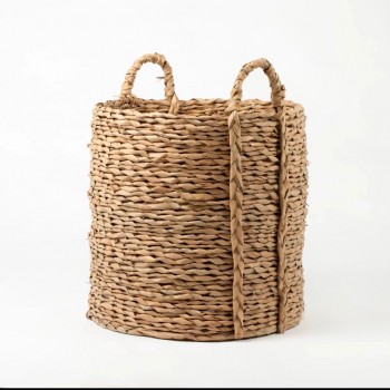 سله منسوجه يدويا من القش الطبيعي L3812