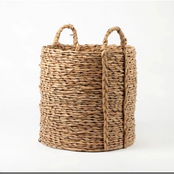 سله منسوجه يدويا من القش الطبيعي L3812