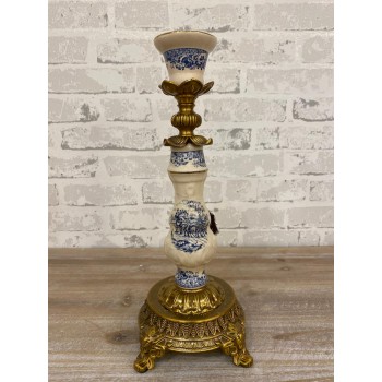 شمعدان سيراميك على الطراز الاروبي 5907