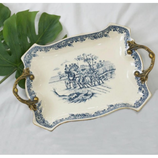 صينيه سيراميك بتصميم اوربي 6699