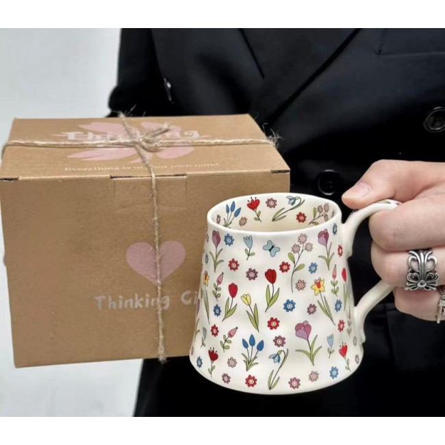 كوب سيراميك بتصميم اوربي متوفر 3 الاوان 7354 كوب سيراميك بتصميم اوربي متوفر 3 الاوان 7354