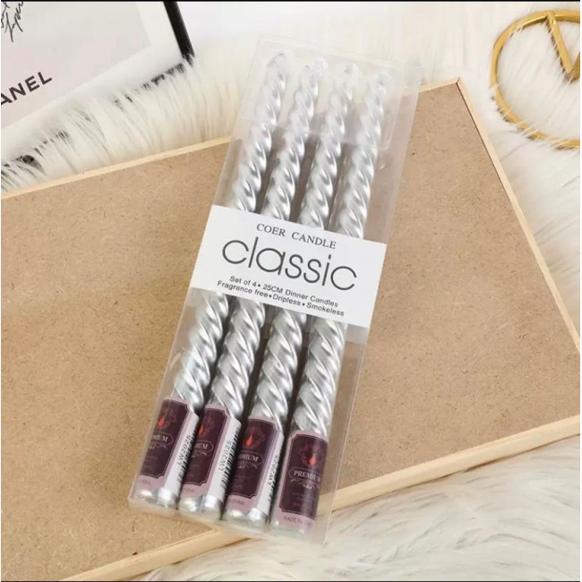 شموع كلاسيك البارافين 6 الوان 7353 شموع كلاسيك البارافين 6 الوان 7353