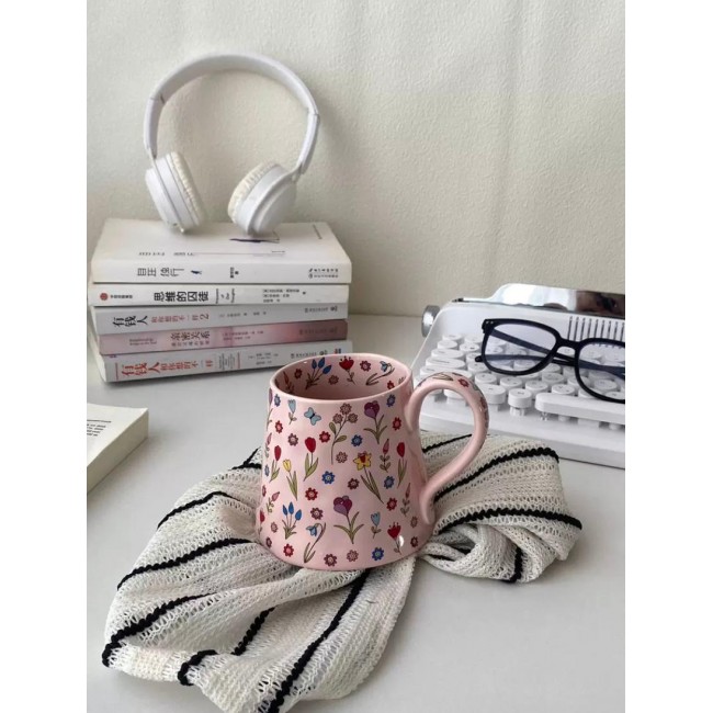 كوب سيراميك بتصميم اوربي متوفر 3 الاوان 7354 كوب سيراميك بتصميم اوربي متوفر 3 الاوان 7354