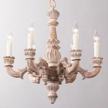 ثريا مصنوعه من الخشب الطبيعي والمعدن5807