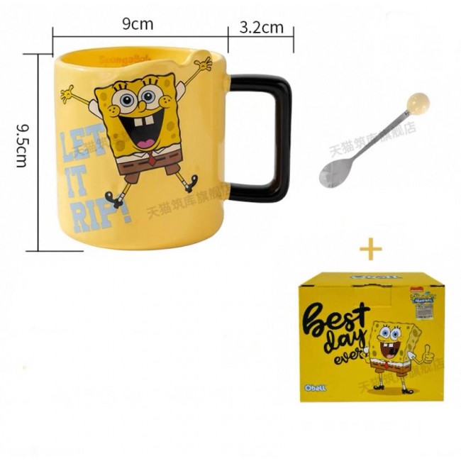 كوب سراميك بشخصية كرتون متوفر لونين L7068 كوب سراميك بشخصية كرتون متوفر لونين L7068