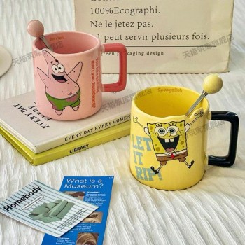 كوب سراميك بشخصية كرتون متوفر لونين L7068