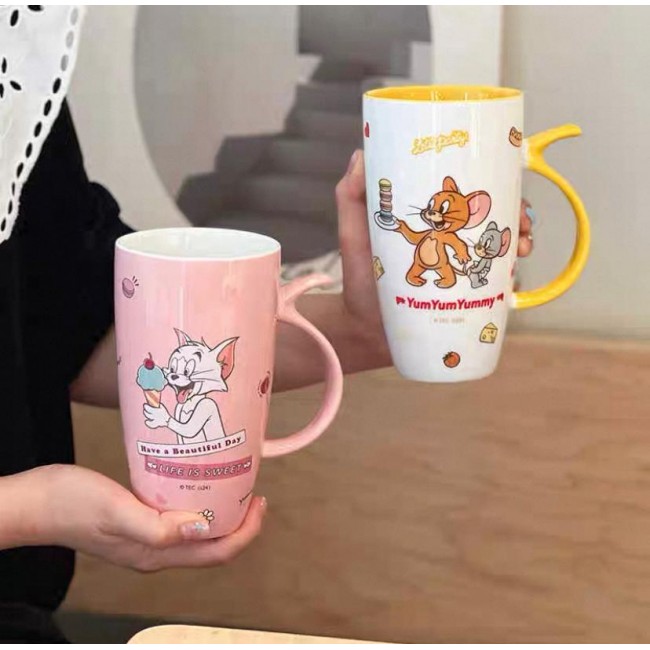 كوب توم وجيري سيراميك متوفر 3 الوان 7061 كوب توم وجيري سيراميك متوفر 3 الوان 7061