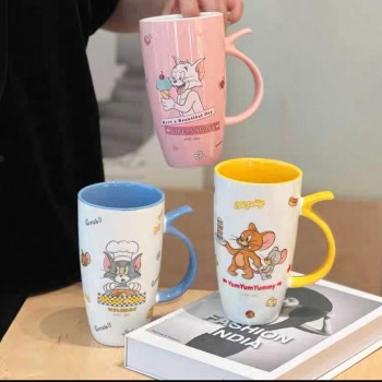 كوب توم وجيري سيراميك متوفر 3 الوان 7061