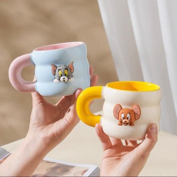 كوب سيراميك شحصية توم و جيري 7055