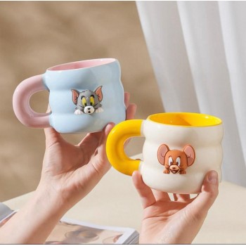 كوب سيراميك شحصية توم و جيري 7055 كوب سيراميك شحصية توم و جيري 7055