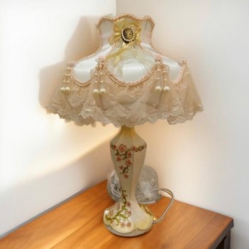 وحده اضاءه تيبل لامب بتصميم ريفي 7795