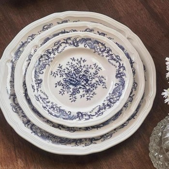 صحن عشاء سيراميك تصميم اوربي  متوفر 3 احجام L7203