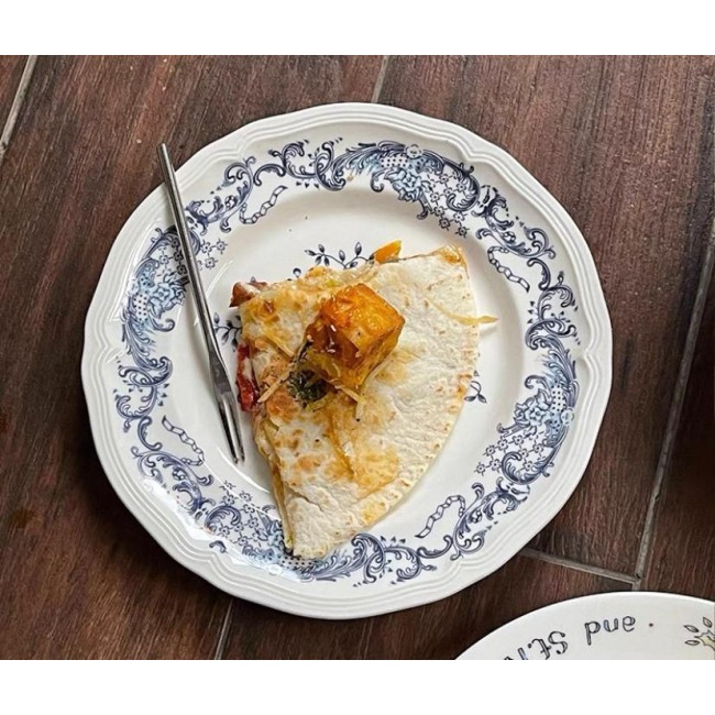 صحن عشاء سيراميك تصميم اوربي متوفر 3 احجام L7203 صحن عشاء سيراميك تصميم اوربي متوفر 3 احجام L7203