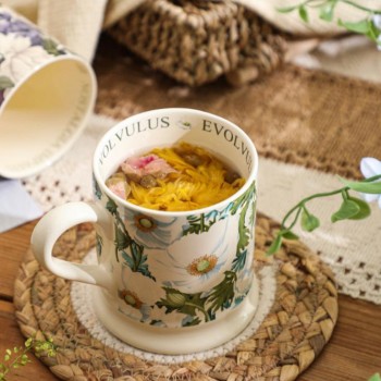 كوب شاي بورسلان تصميم ريفي 7376