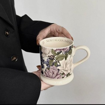 كوب شاي تصميم ريفي 7378