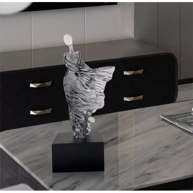 تحفة فن تجريدي زجاج شفاف على طراز الاروبي 5952