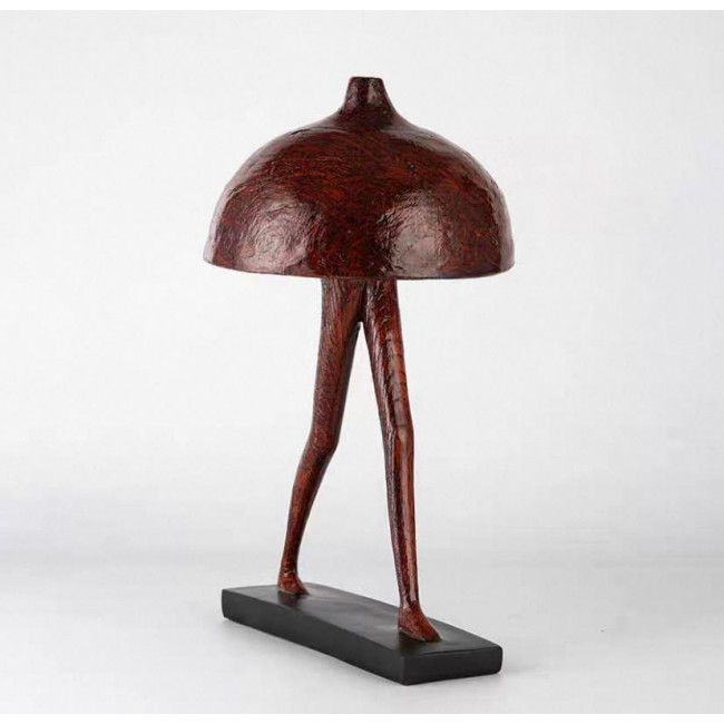 تحفة ديكور تصميم رجل الفطر مصنوع من الراتنج 8008