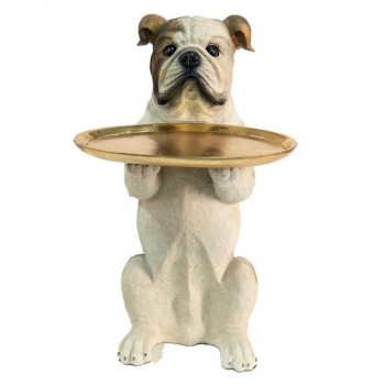 تحفة كلب مع صينية أرتفاع 48سم 7038