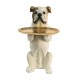 تحفة كلب مع صينية أرتفاع 48سم 7038 تحفة كلب مع صينية أرتفاع 48سم 7038