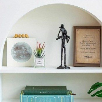 تحفة راتنج هدية مثالي للأب وابنته سطح مكتب  7999