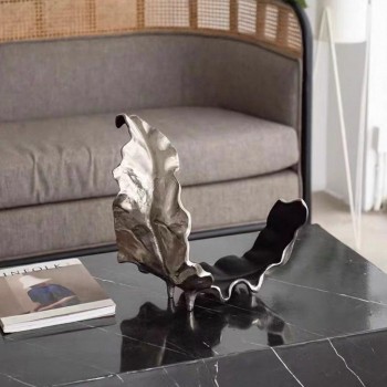 صحن تقديم بشكل ورقة إبداعية مودرن 8001