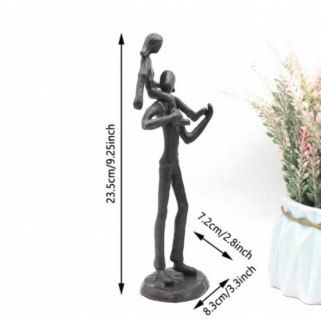 تحفة راتنج هدية مثالي للأب وابنته سطح مكتب  7999