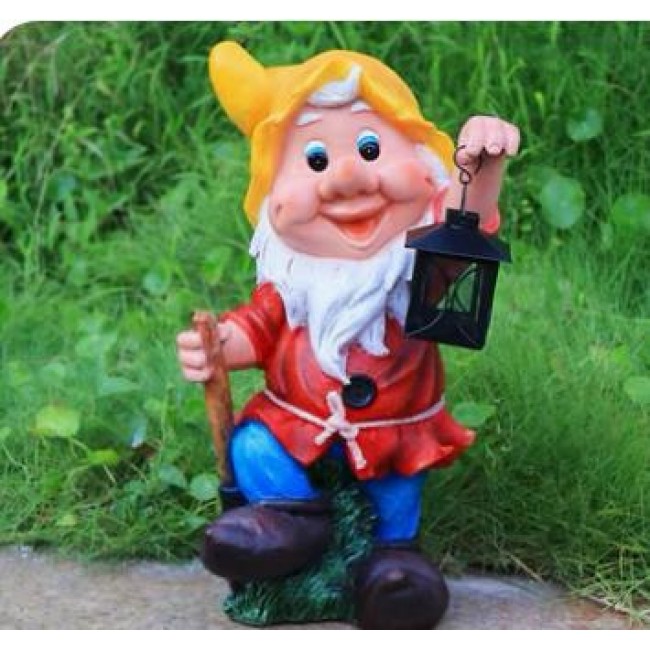 تحفة قزم سنو وايت فايبر مثالي للحديقة الخارجية 6017-2