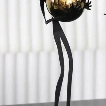 تحفة معدن فن تجريدي أبداعي مثالي ديكور المنزل7998