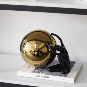 تحفة راتنج مكتبي فن تجريدي أبداعي 7992