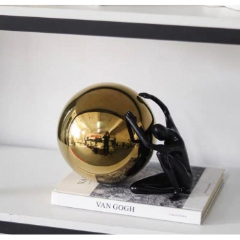 تحفة راتنج مكتبي فن تجريدي أبداعي 7992