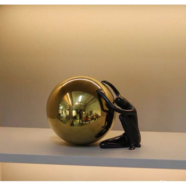 تحفة راتنج مكتبي فن تجريدي أبداعي 7992