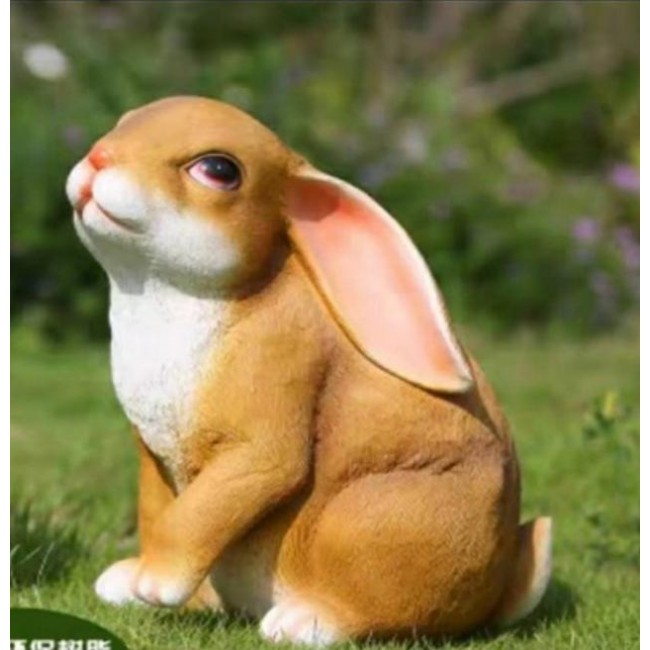 تحفة أرنب فايبر ملائم للحديقة الخارجية 6009