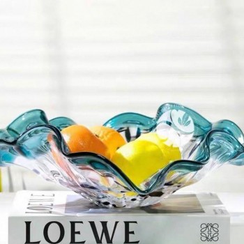 صحن تقديم مودرن زجاج فاخر 6106