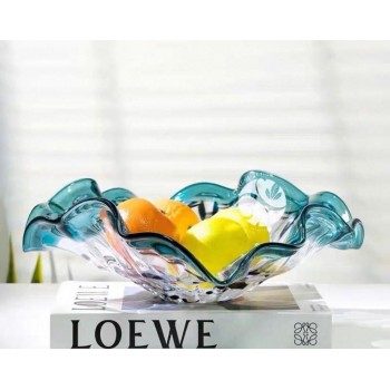 صحن تقديم مودرن زجاج فاخر 6106