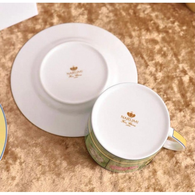 طقم كوب وصحن نارومي سيراميك  4 قطع 7927