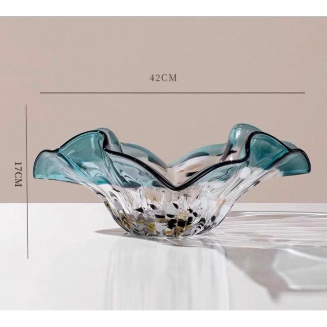 صحن تقديم مودرن زجاج فاخر 6106 صحن تقديم مودرن زجاج فاخر 6106