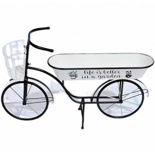 تحفة ديكور حامل نبات شكل سيكل معدن على طراز الأروبي 6763 تحفة ديكور حامل نبات شكل سيكل معدن على طراز الأروبي 6763