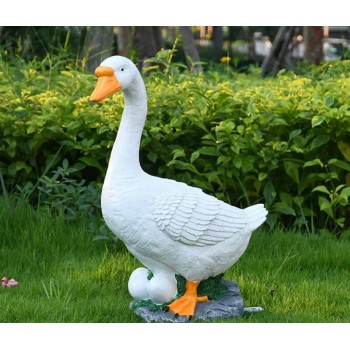 تحفة بطة فايبر مثالي للحديقه الخارجية6010