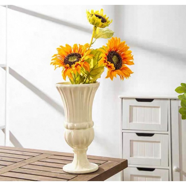 فازة سيراميك بتصميم رماني 6964