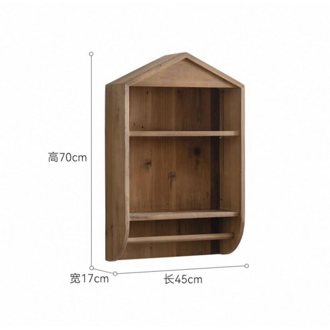 رف جداري خشب طبيعي بتصميم أوربي مثالي لديكور المنزل 8126 رف جداري خشب طبيعي بتصميم أوربي مثالي لديكور المنزل 8126
