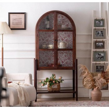 كونسول خشب طبيعي جداري بتصميم أوربي فاخر 8153