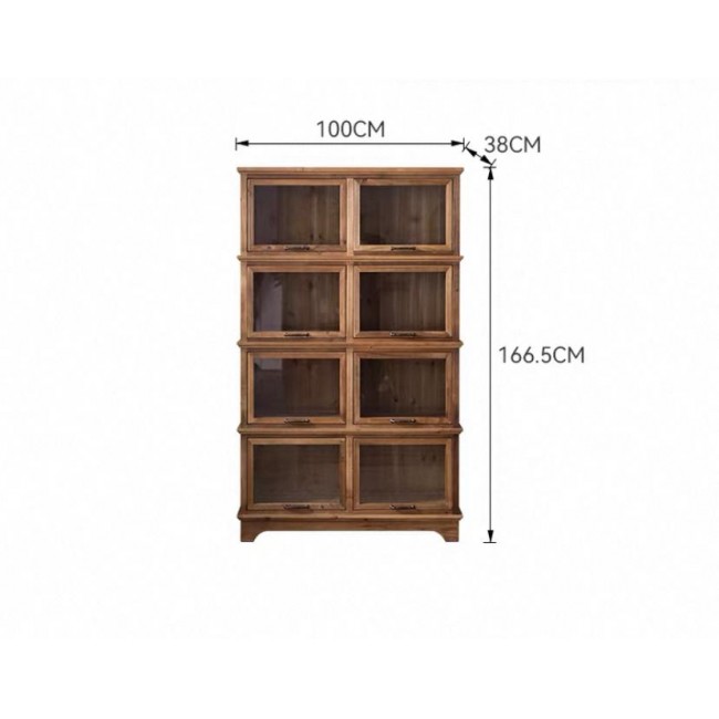 كونسول جداري خشب طبيعي بتصميم ريفي أوربي 8132 