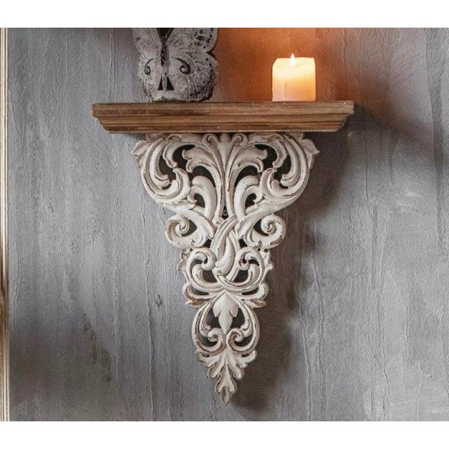 رف جداري على الطراز الفرنسي 7847 رف جداري على الطراز الفرنسي 7847