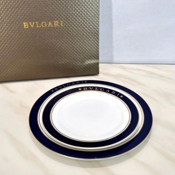 طقم صحن سيراميك bvlgari انيق 7325
